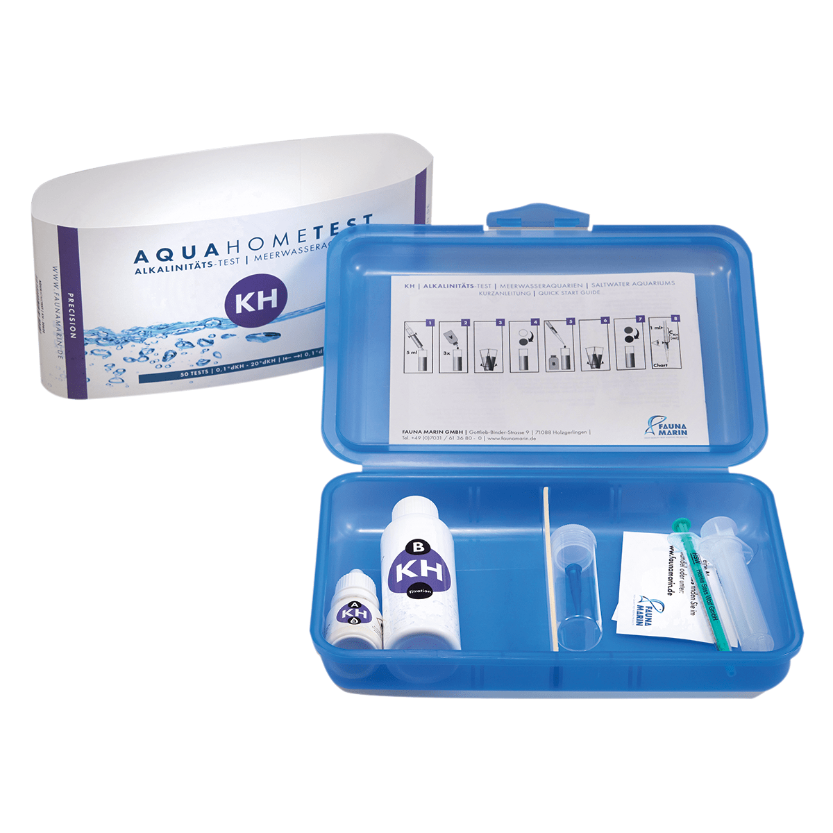 AquaHomeTest KH - KH / Alkalinity Test