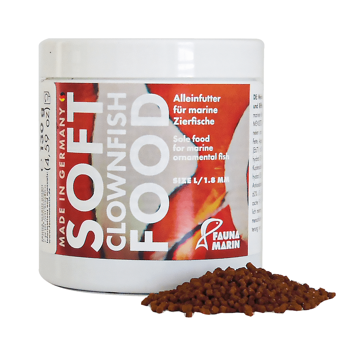Soft Clownfish Food L - Clownfischfutter - 130 g