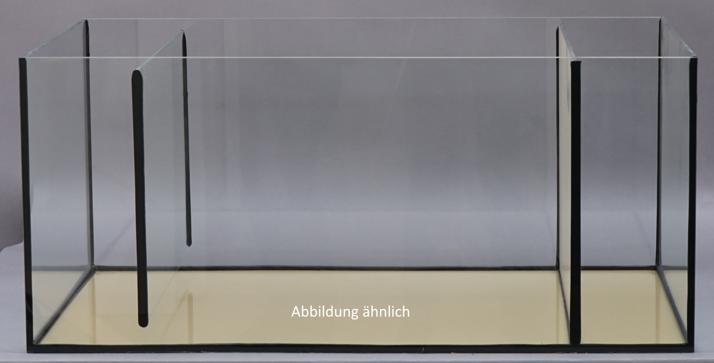 Glas-Filterbecken für Reeftank 360 Liter