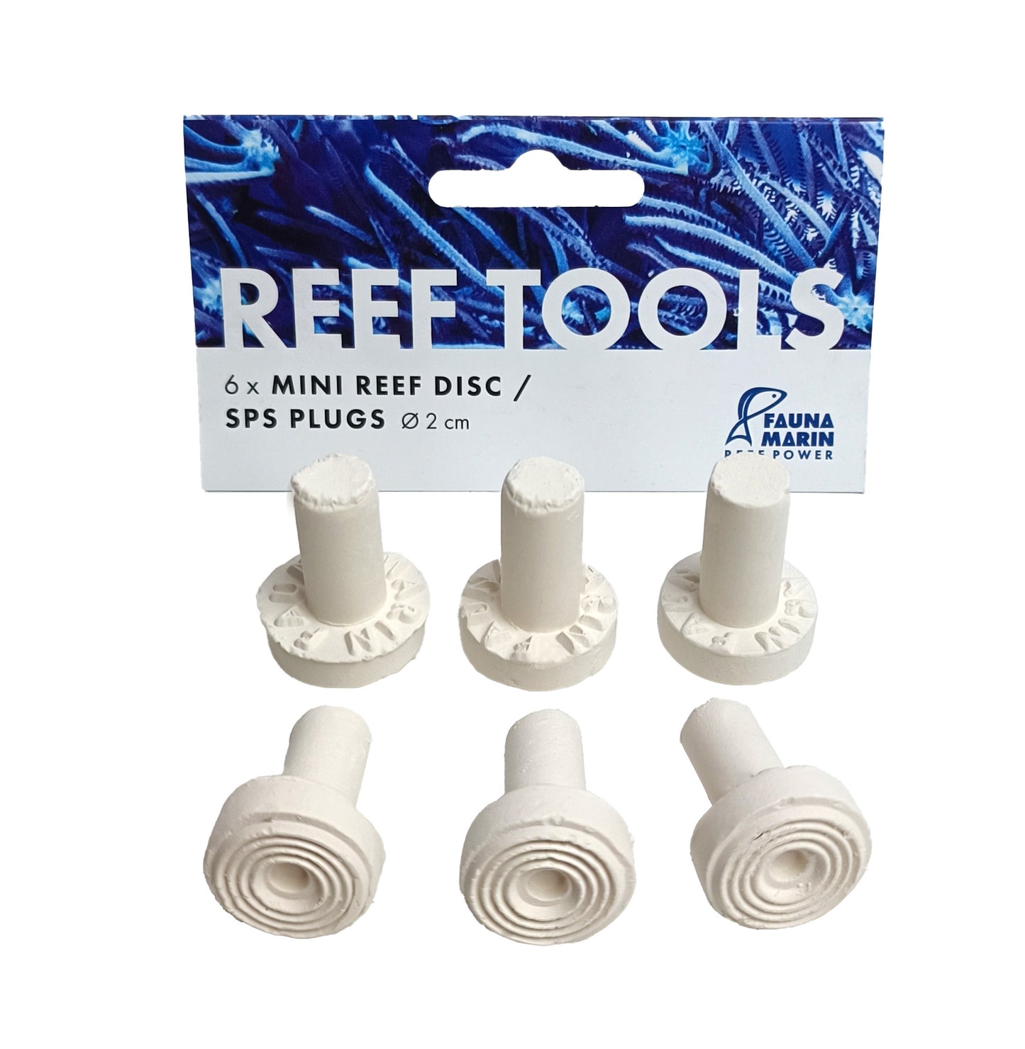 Mini Reef Disc - SPS Plugs à 2,0cm - 6 ST.