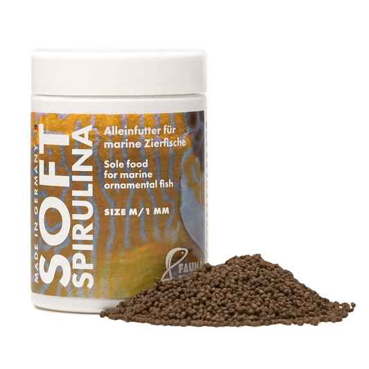 Soft Spirulina M - Alleinfutter für marine Zierfische - 158 g