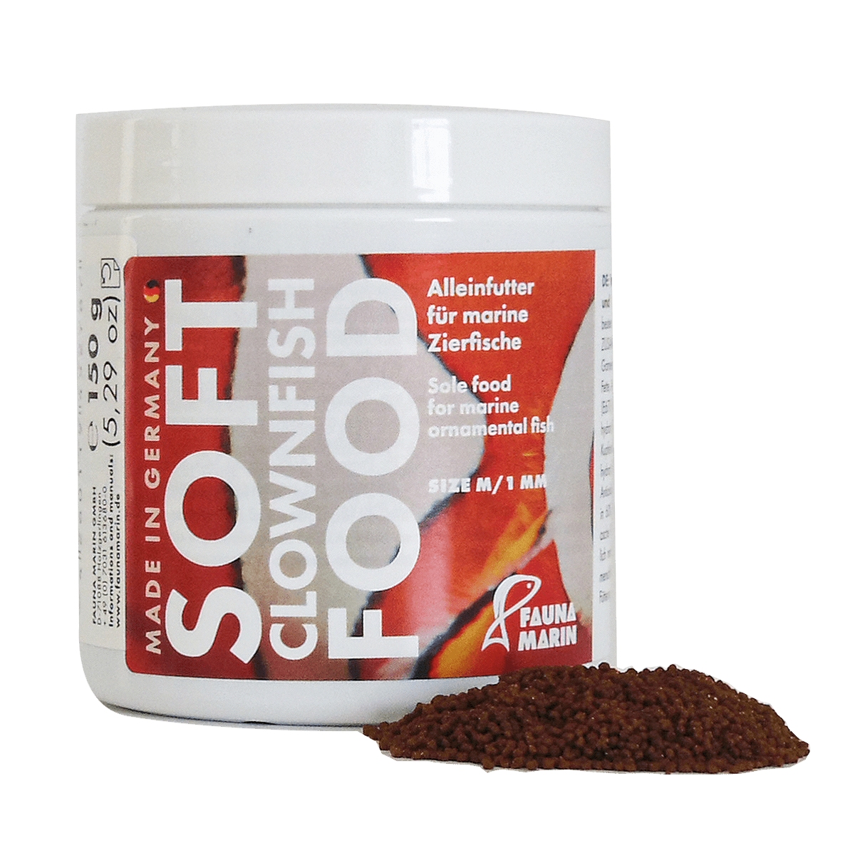 Soft Clownfish Food M - Clownfischfutter - 150 g