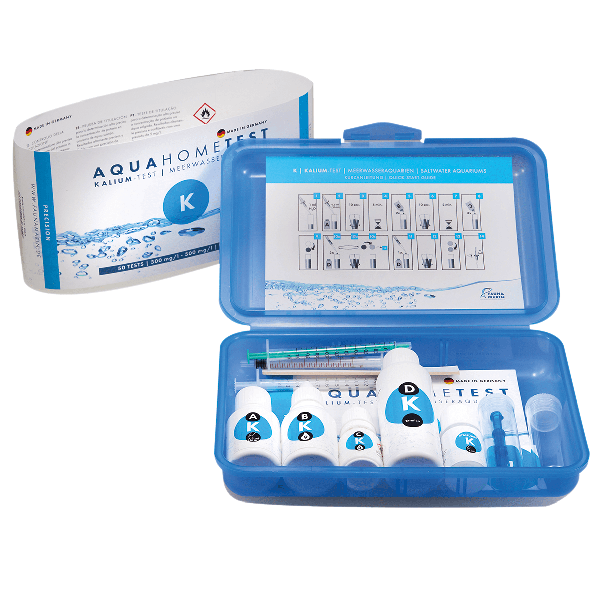 AquaHomeTest K - Kalium / Potassium Test