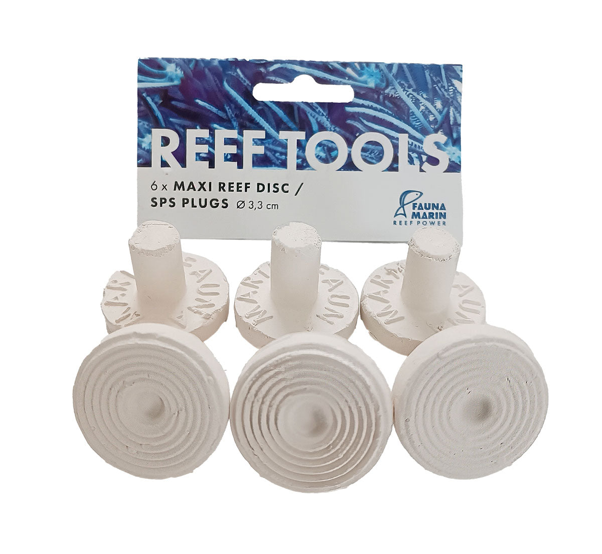 Mini Reef Disc - SPS Plugs Ã 3,3cm - 6 ST.