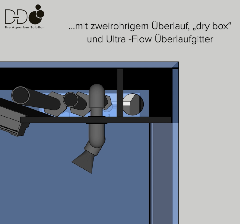 D-D Reef-Pro 600 Ausstellungsstück - Neu! (Driftwood concrete)
